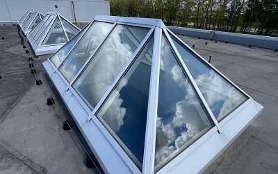 Остекление март 2026 Зенитный фонарь 01