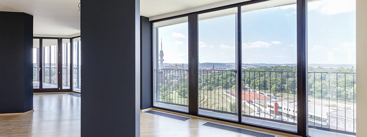 Виды панорамного остекления зданий | Алюмир