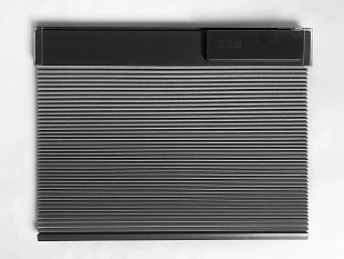 Безрамная автоматическая штора-гармошка