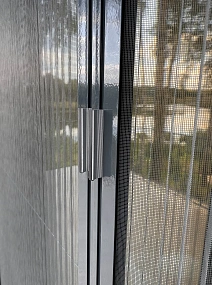 Стандартная москитная сетка-гармошка