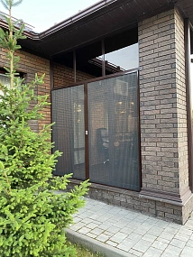 Стандартная москитная сетка-гармошка