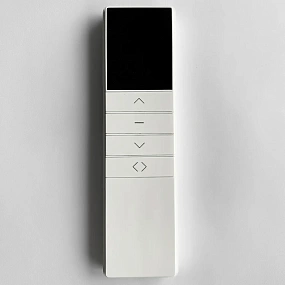 Безрамная автоматическая штора-гармошка