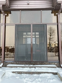 Стандартная москитная сетка-гармошка