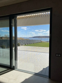 Стандартная москитная сетка-гармошка