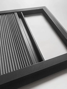 Штора-гармошка в раме