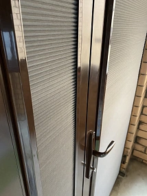 Штора-гармошка в раме