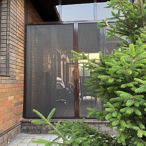 Стандартная москитная сетка-гармошка