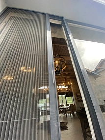 Стандартная москитная сетка-гармошка