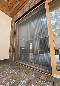 Стандартная москитная сетка-гармошка