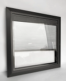 Автоматическая штора-гармошка в раме