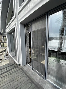 Стандартная москитная сетка-гармошка